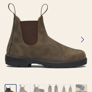 Blundstone 585 Rustic-Brown Chelsea Boot size 3.5 euro, 6.5 women’s US
